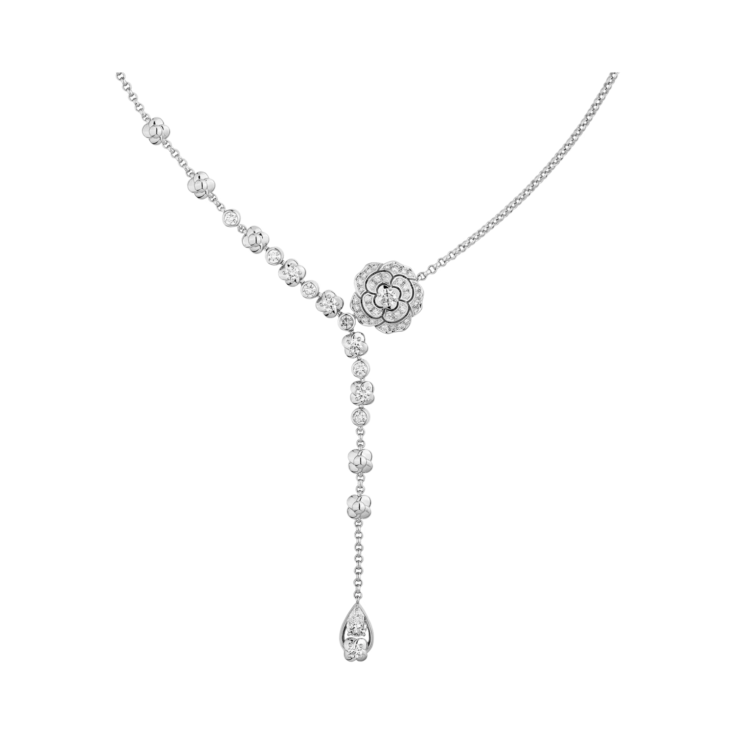 Bouton de Camélia Necklace
