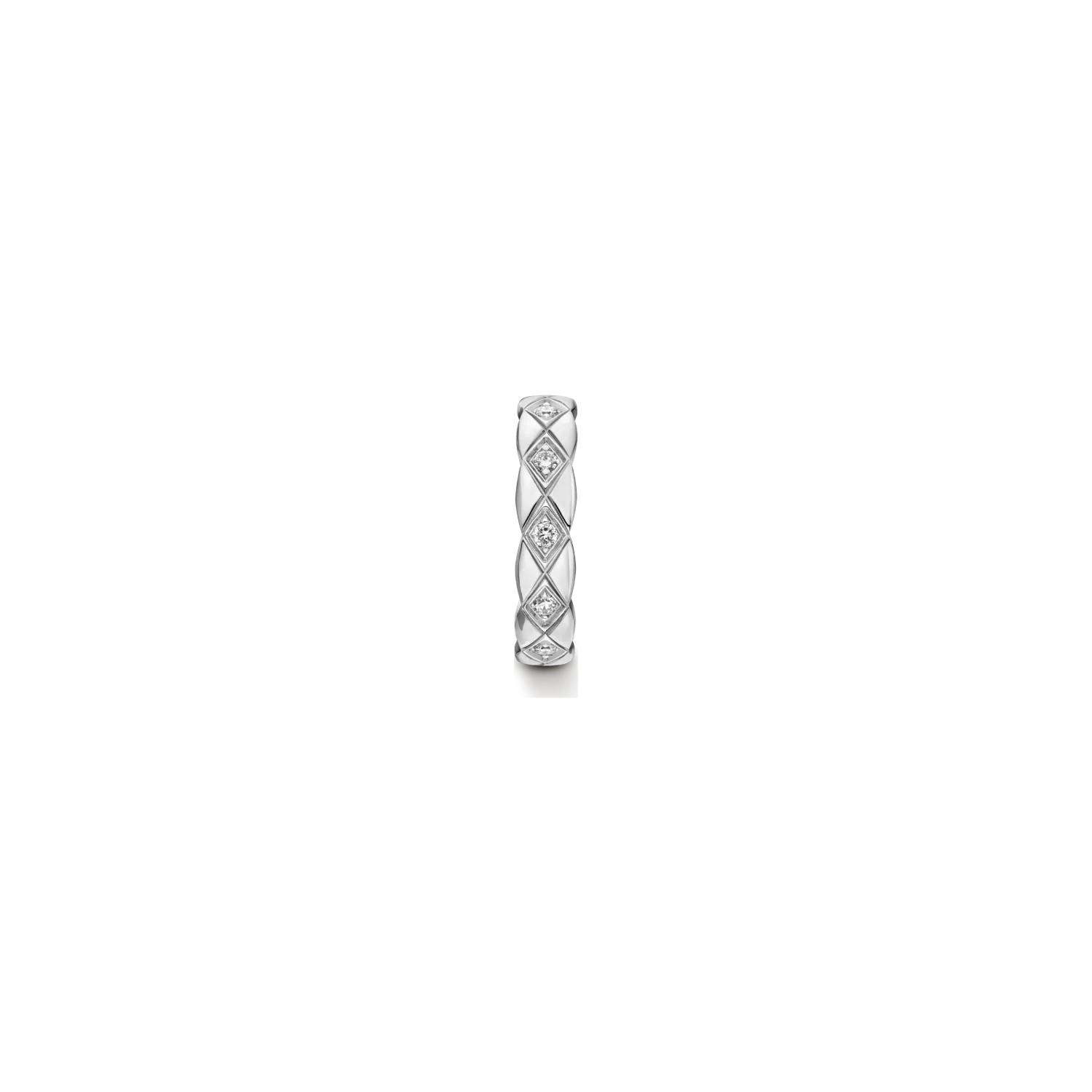 Coco Crush Single Earring with Diamonds