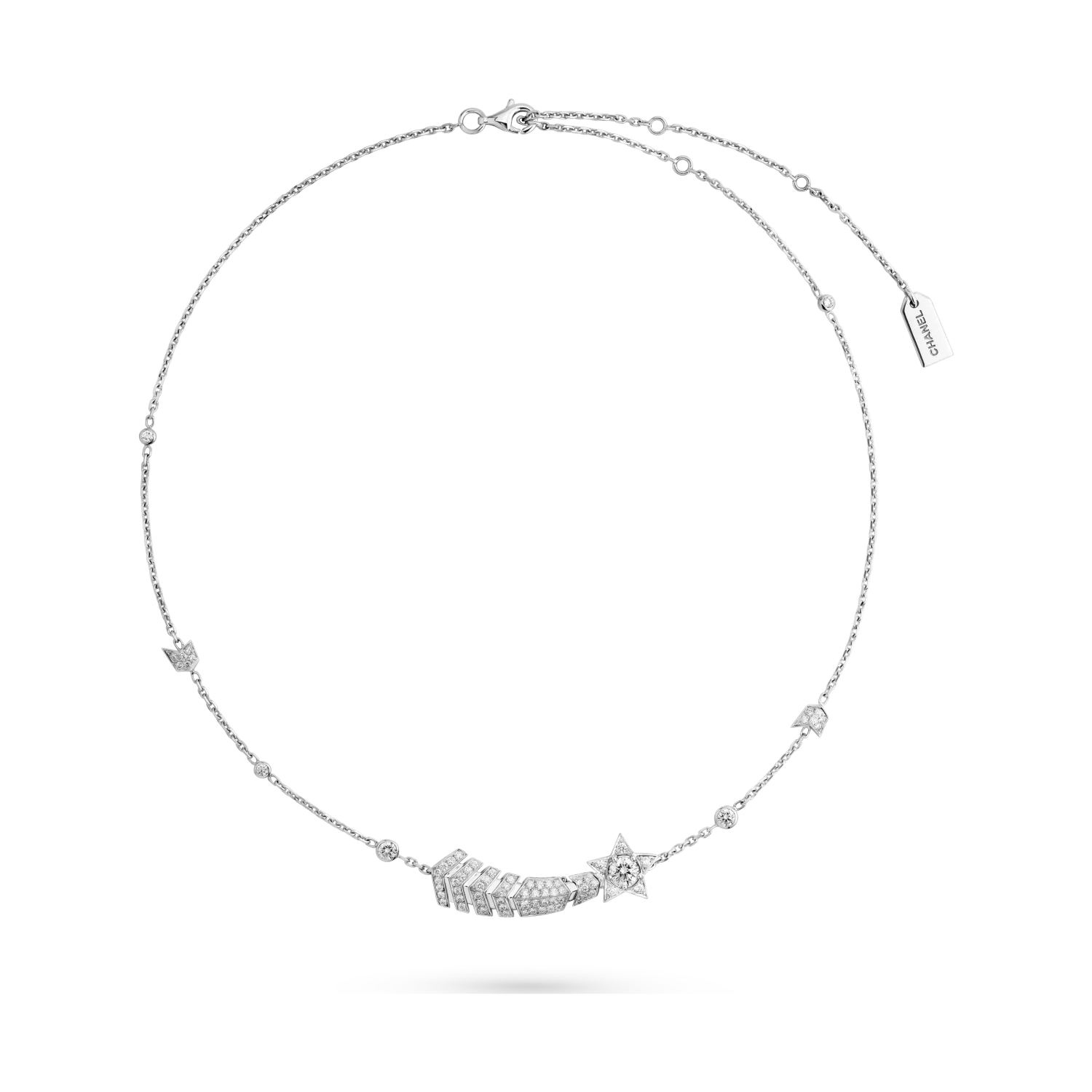 Comète Chevron Transformable Necklace