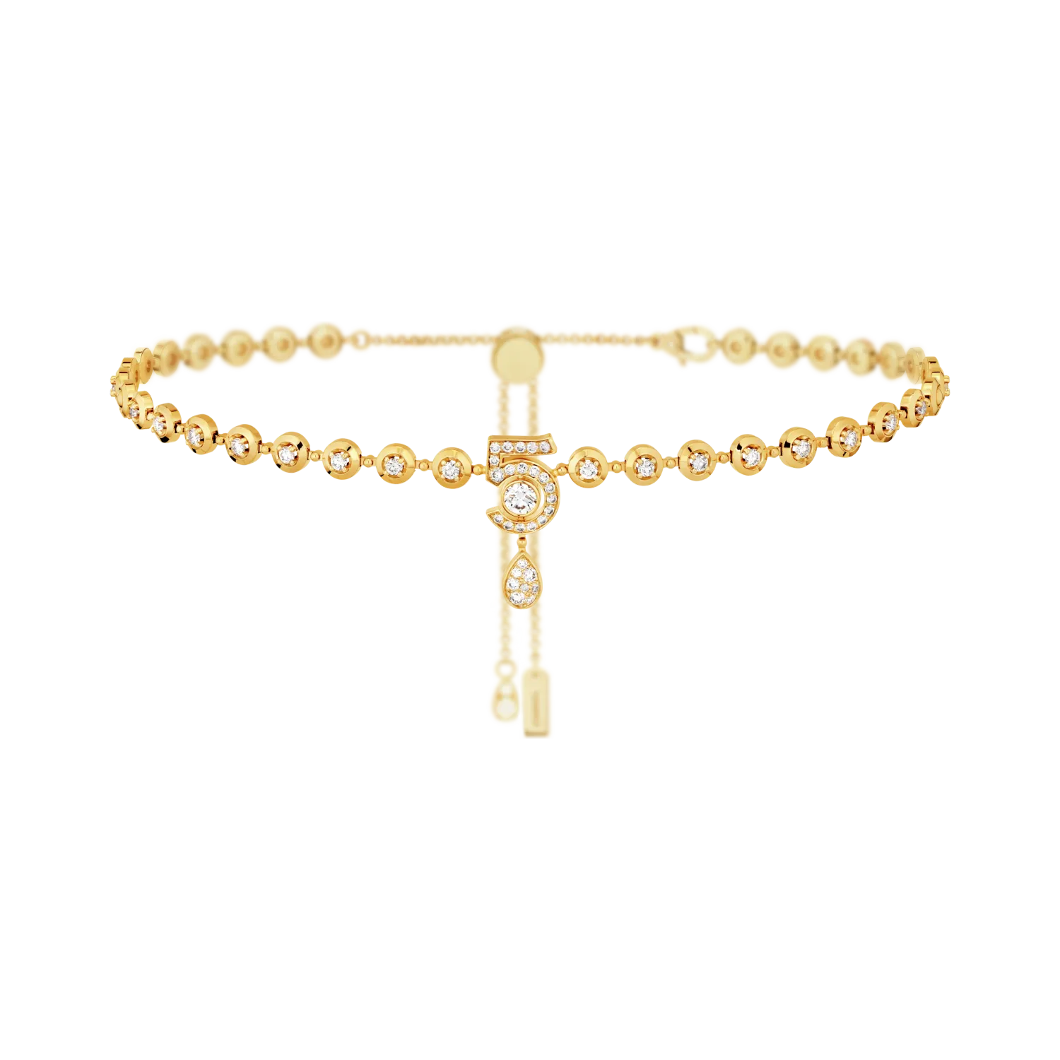 Eternal N°5 Diamond Line Necklace