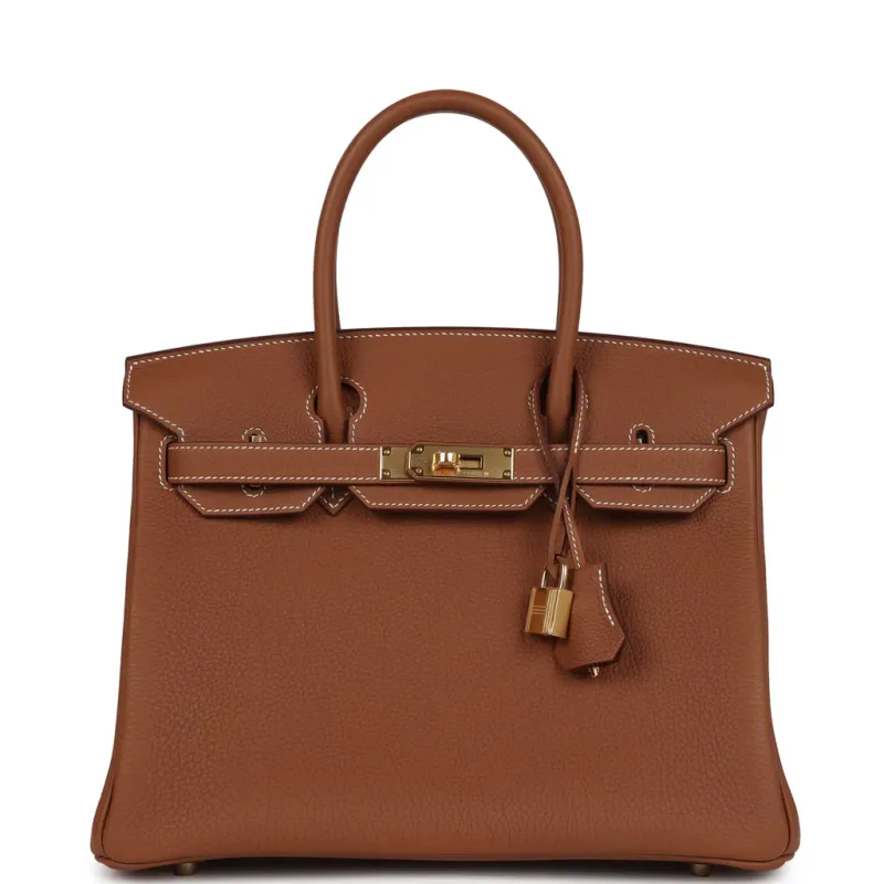 Hermès Birkin 30 Gold Togo Gold Hardware