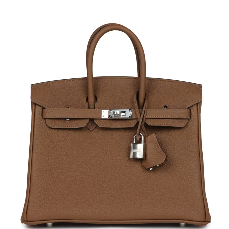 Hermès Birkin 25 Alezan Togo Palladium Hardware