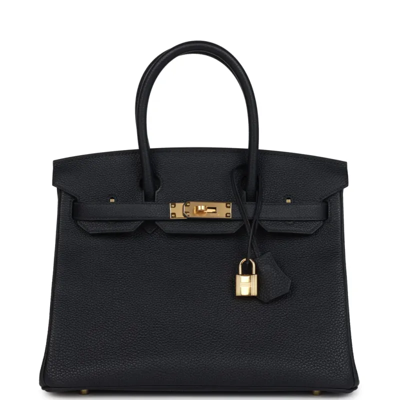 Hermès Birkin 30 Caban Togo Gold Hardware