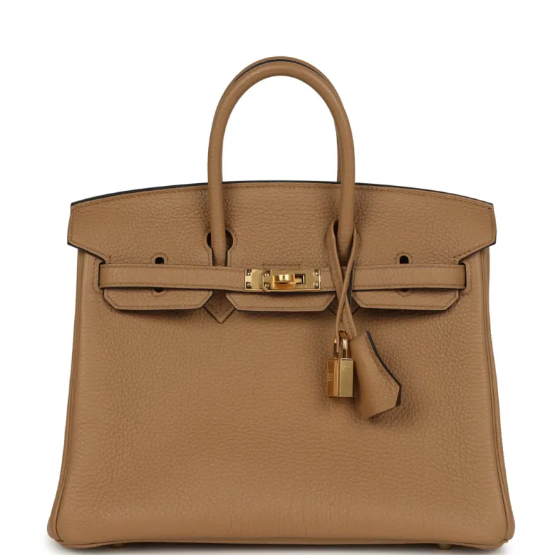 Hermès Birkin 25 Chai Togo Gold Hardware
