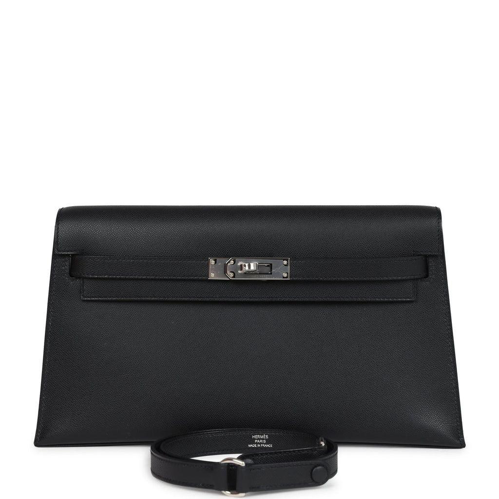 Hermès Kelly Elan Black Madame Palladium Hardware