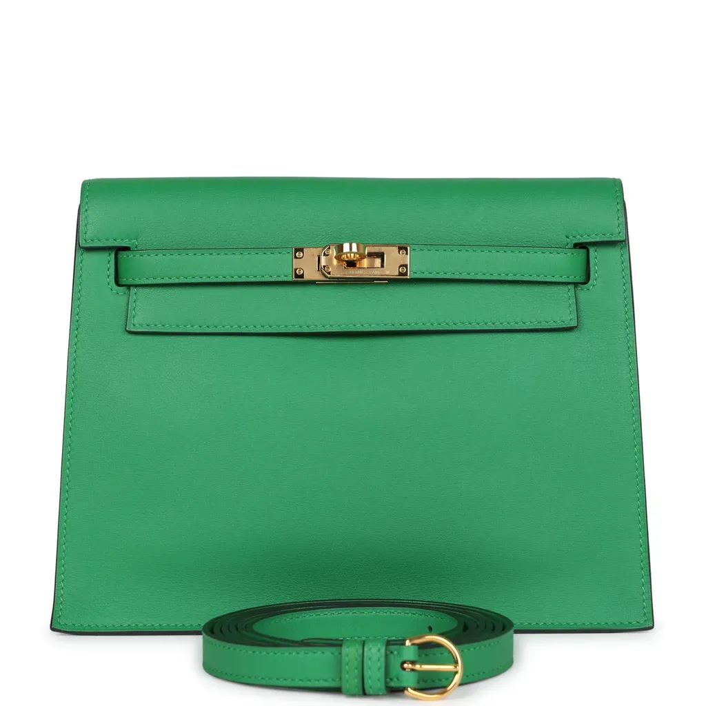 Hermès Kelly Danse Bambou Swift Gold Hardware