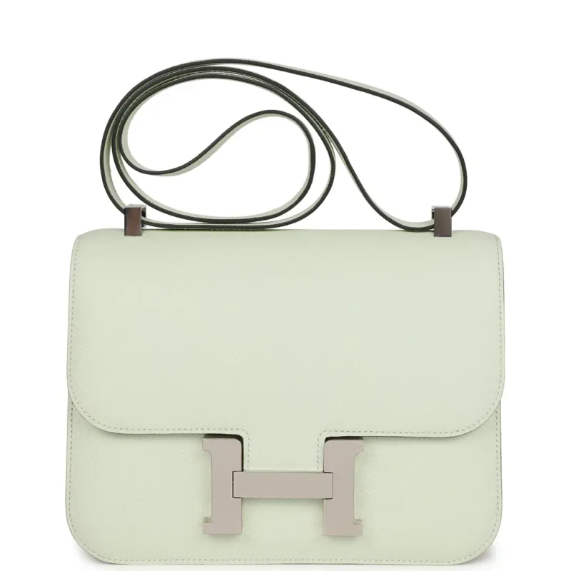 Hermès Constance 1-24 Vert Fizz Epsom Palladium Hardware