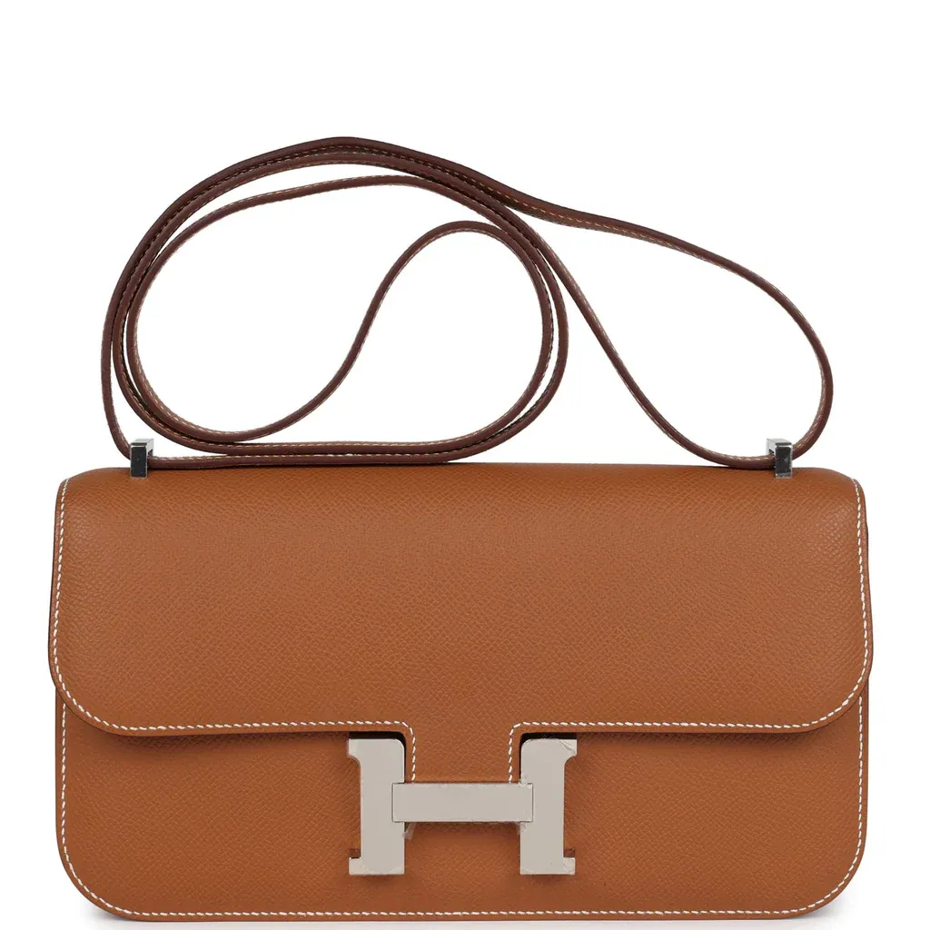 Hermès Constance Elan Gold Epsom Palladium Hardware