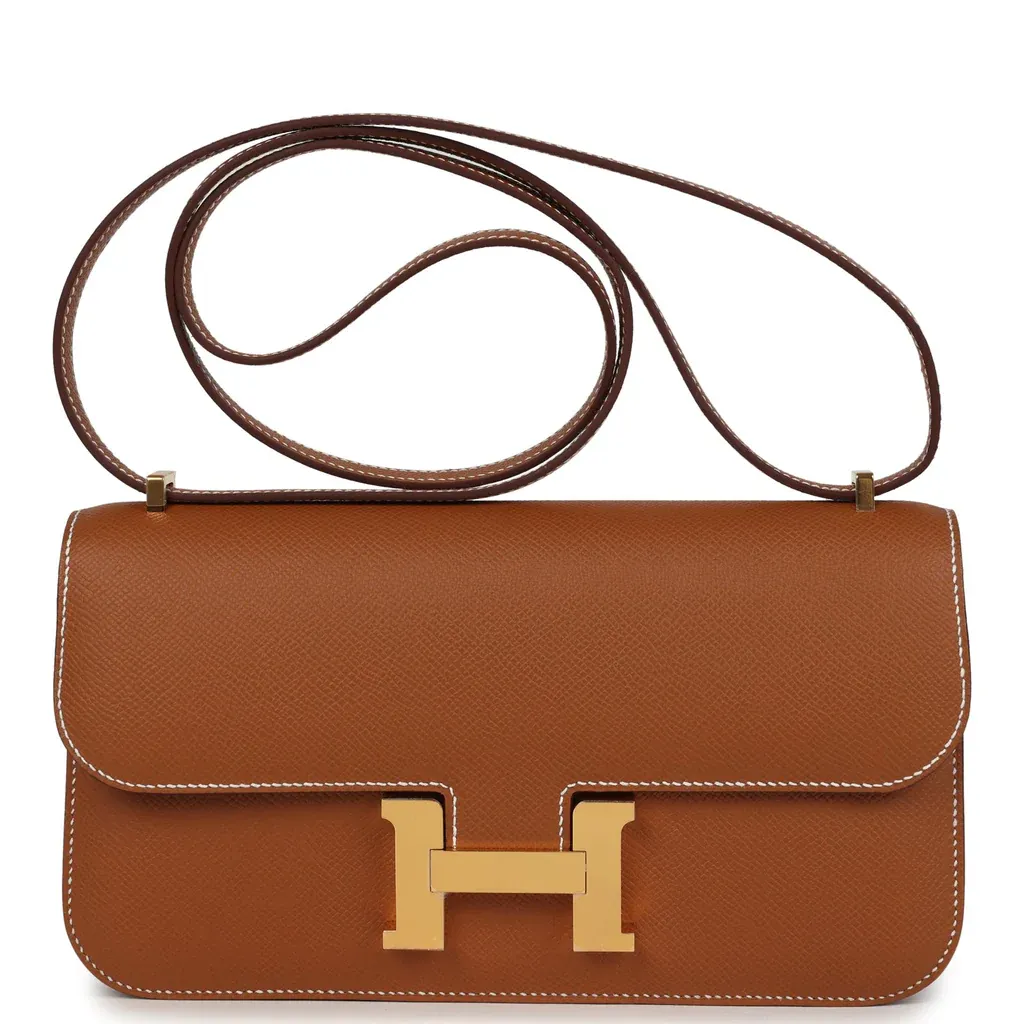 Hermès Constance Elan Gold Epsom Gold Hardware