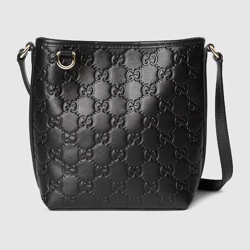 GG Emblem nano bucket bag