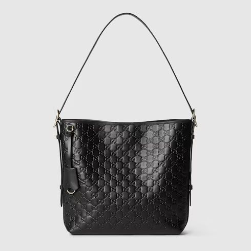 GG Emblem medium shoulder bag