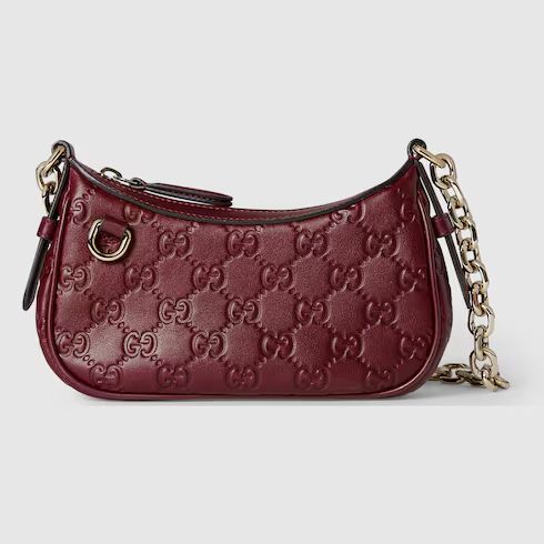 GG Emblem mini shoulder bag