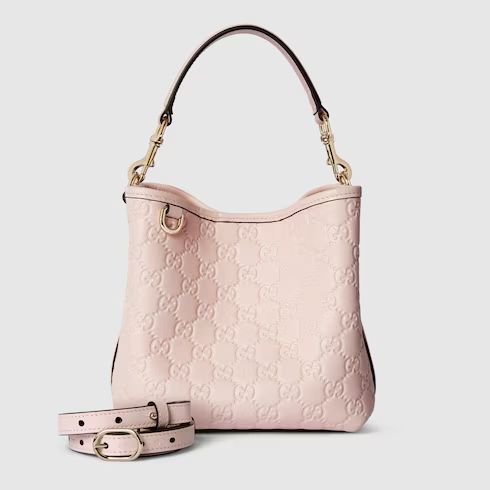 GG Emblem small bucket bag