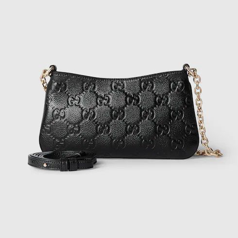 GG Emblem small shoulder bag
