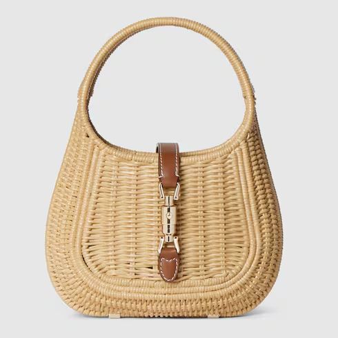 Gucci Jackie 1961 wicker small bag