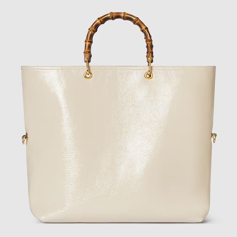 Bamboo large reversible tote bag