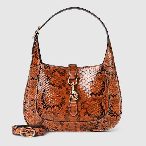 Gucci Jackie python medium bag