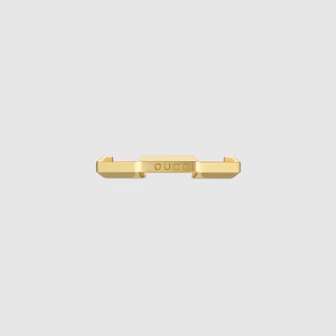Gucci Link to Love 18k mirrored ring