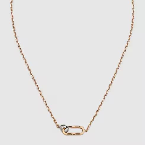 Gucci Link to Love 18k chain necklace