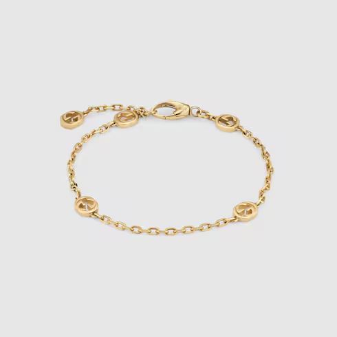 Gucci Interlocking 18k bracelet