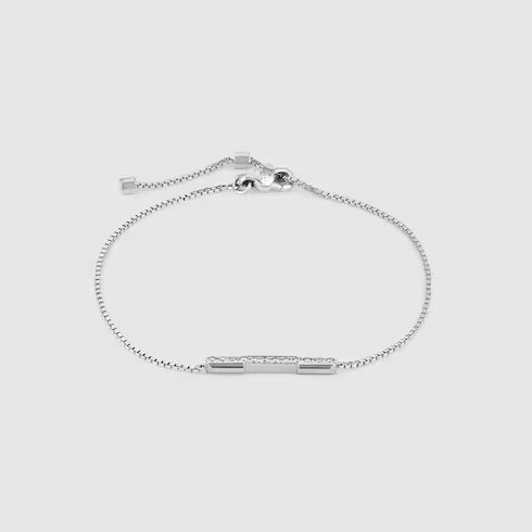 Gucci Link to Love diamond 18k bracelet