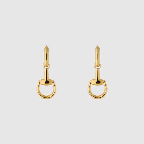 Gucci Horsebit 18k earrings