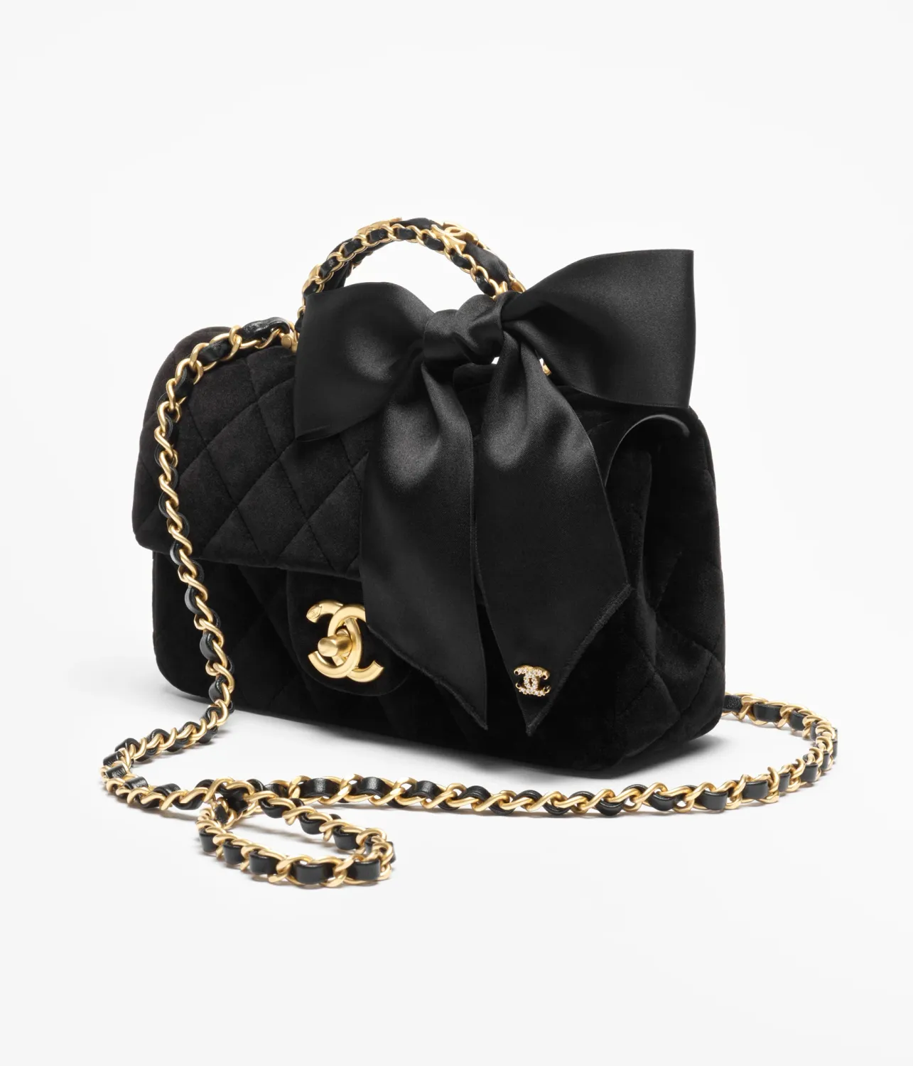 Mini Flap Bag with Top Handle