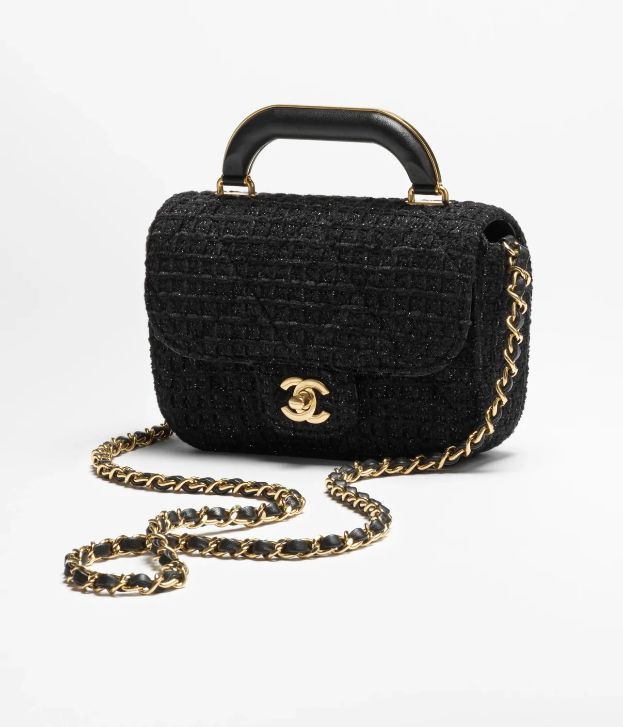 Mini Flap Bag with Top Handle