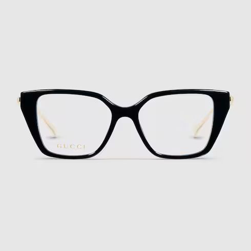 Cat eye optical frame