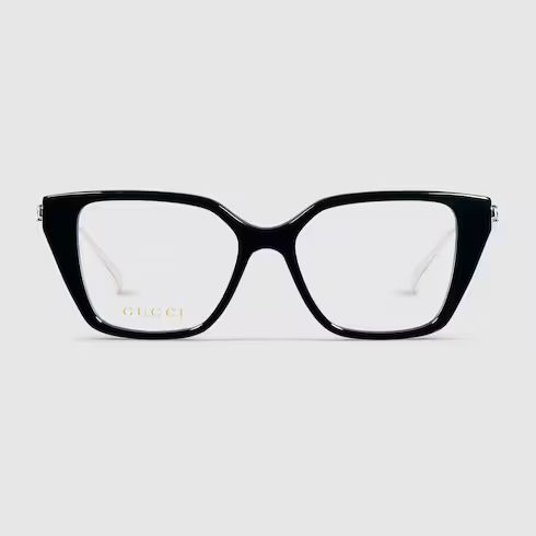 Cat eye optical frame