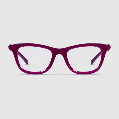 Cat eye optical frame