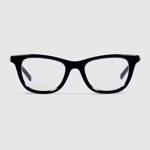Cat eye optical frame