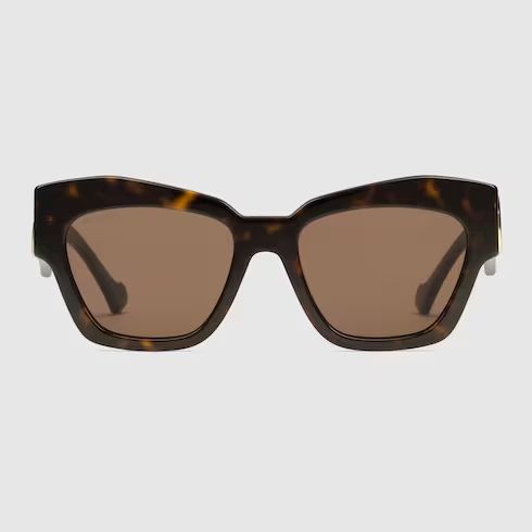 Cat-eye frame sunglasses