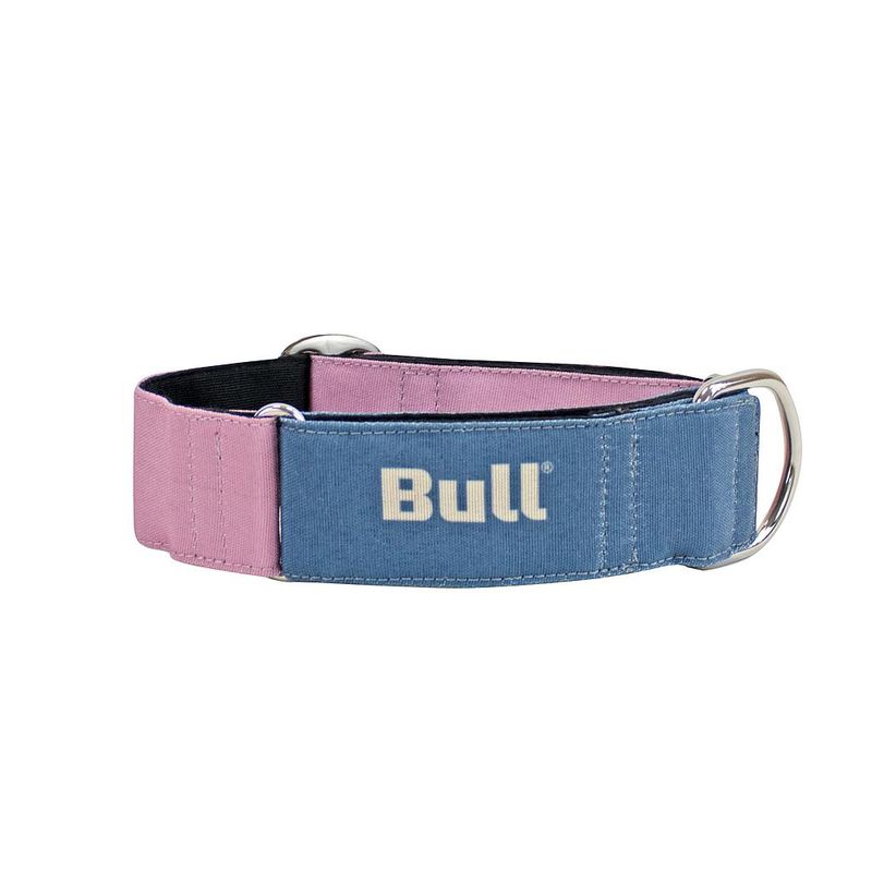 BULL COLLAR GALGO MARINO-ROSA (T-S  25-35 CM APROX)