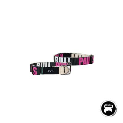 BULL COLLAR NYLON COLECCION PAWS LIFE (T-4  45-70 x 2,5 CM..)