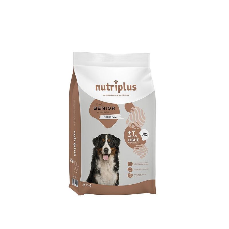 Nutriplus Perros Adulto Esterilizado y Senior 3Kg