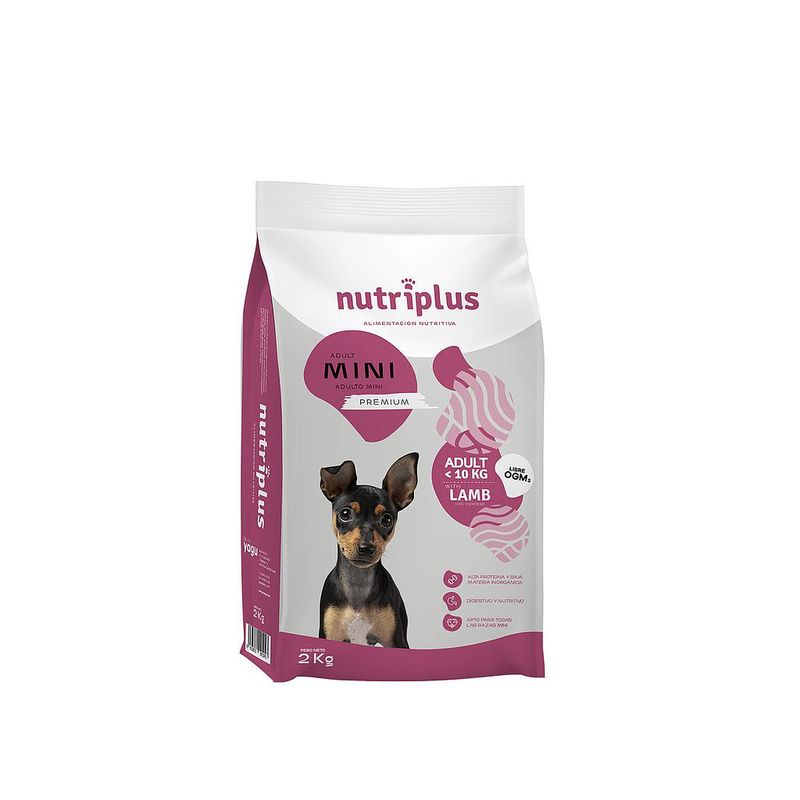 Nutriplus Perros Adulto Cordero mini 2 kg