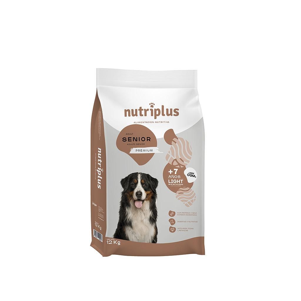 Nutriplus Perros Adulto Esterilizado y Senior 12 Kg