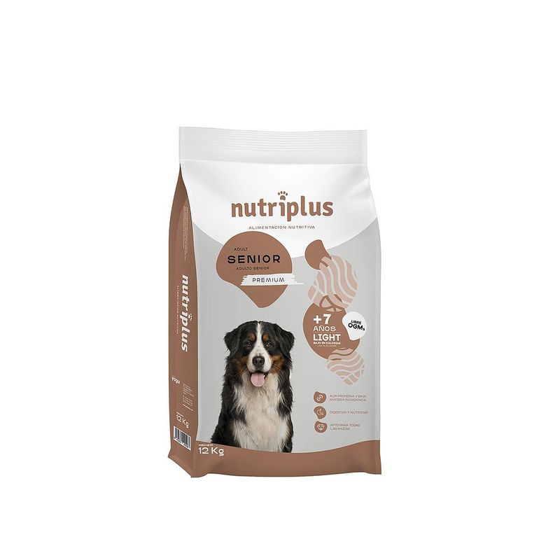 Nutriplus Perros Adulto Esterilizado y Senior 12 Kg