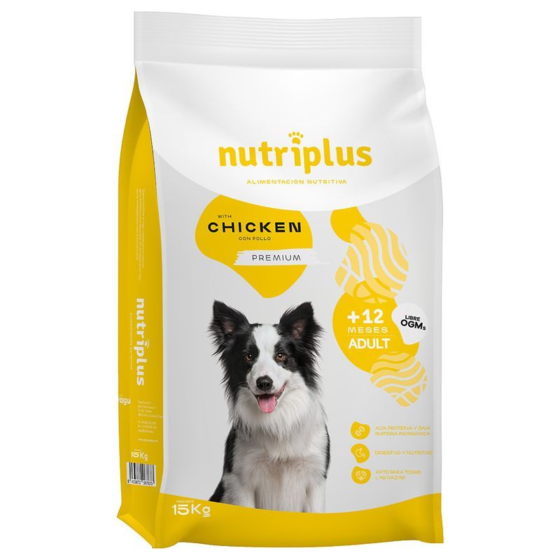 NutriPlus Perros Adulto Pollo 15 Kg