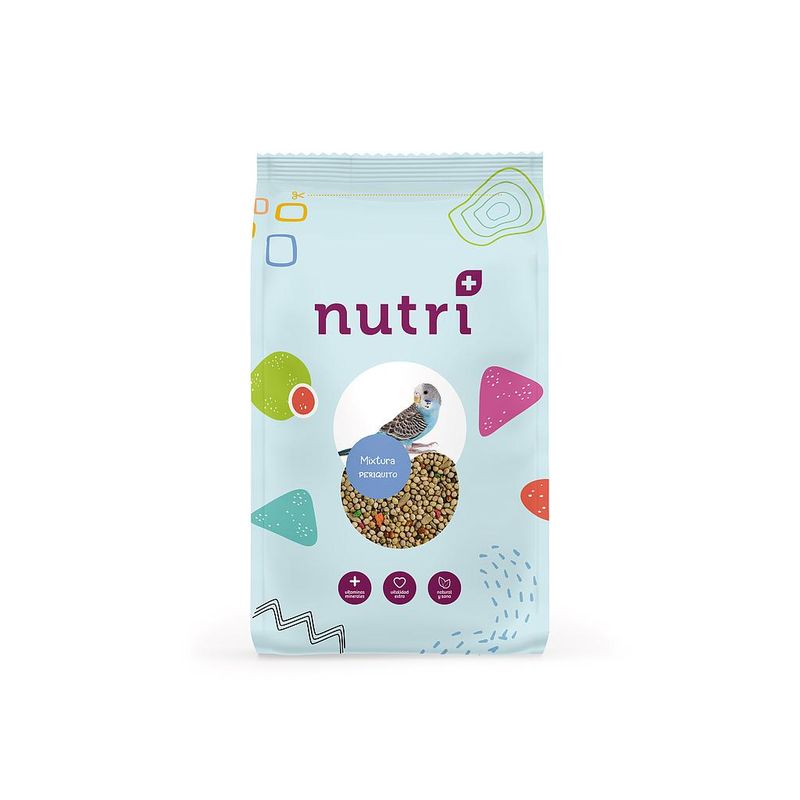 NUTRI+ Aves Mixtura Periquito y Exótico 4 kg