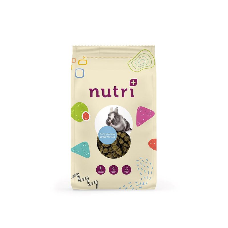 NUTRI+ Roedores Extrusionado Conejo Enano 600 g
