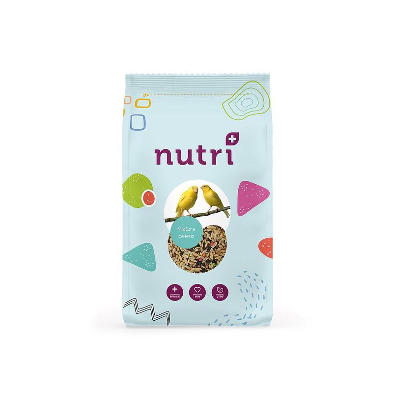 NUTRI+ Aves Mixtura Canario y Jilguero 900 g
