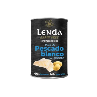Pescado blanco con patata 400g (sin cereales)