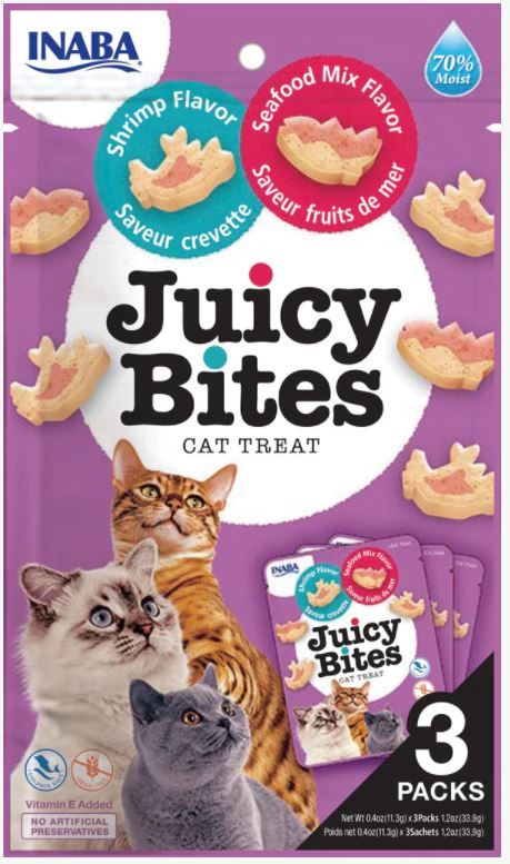 Churu Cat Juicy Bites Gamba/ Marisco