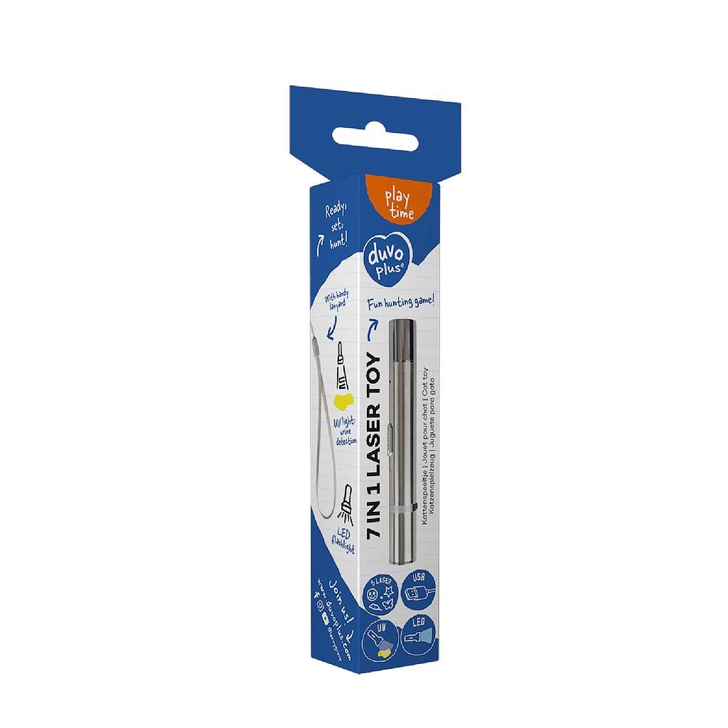 DUVO LASER PARA GATOS 7 EN PLATA