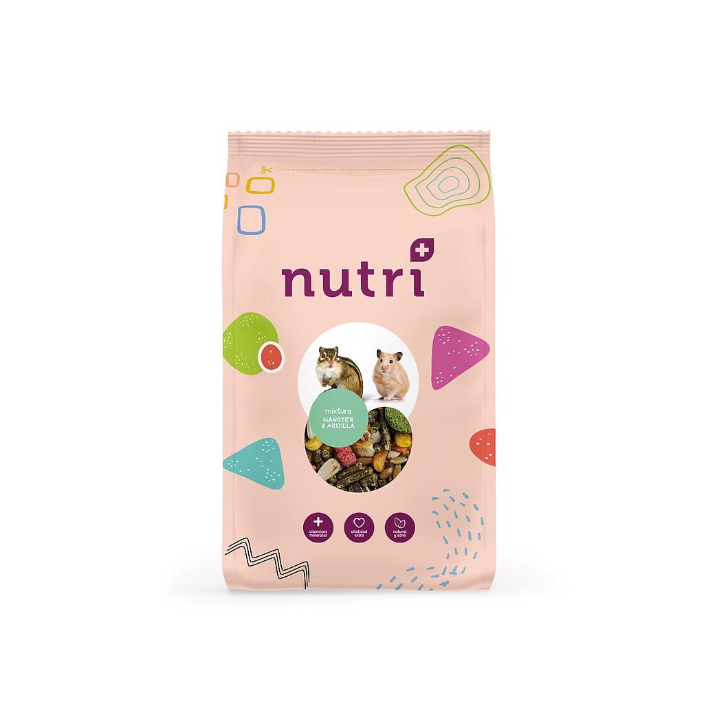 NUTRI+ ROEDORES MIXTURA HAMSTER Y ARDILLA 3.500GR