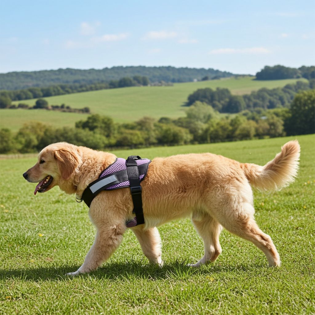 BULL ARNES STRONG HAPPY PETS PURPLE (T-4  56-75 CM)