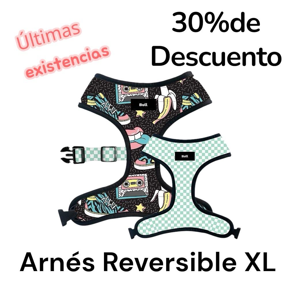 BULL ARNES DUO REVERSIBLE RETRO (T-XL  (CUELLO 44 CM)(PECHO 58-83 CM)