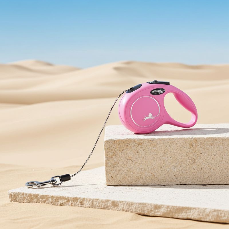 FLEXI CLASSIC CORDÓN XS (ROSA 3 METROS 8 KG)